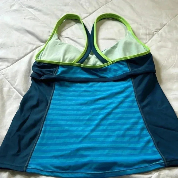 Nike Blue swimsuit tankini top size 10 - Picture 4 of 5